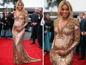 Ciara-Glittery-Pucci-Gown-Pregnant-2014-Grammy-Awards-Los-Angeles-CA-01262014-01