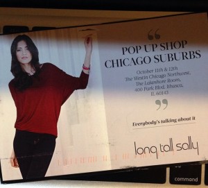 long tall sally mail pop up shop