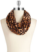 Lord & Taylor, Infinity Loop Animal Print Scarf, $38