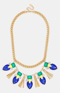 tassel bib necklace